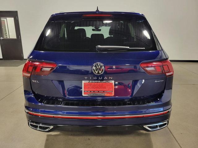 Photo of 2024 Atlantic Blue Metallic Volkswagen Tiguan