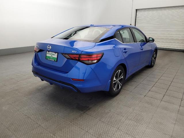 Photo of 2021 Electric Blue Metallic Nissan Sentra