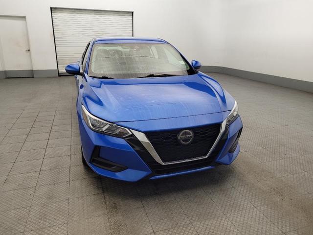 Photo of 2021 Electric Blue Metallic Nissan Sentra