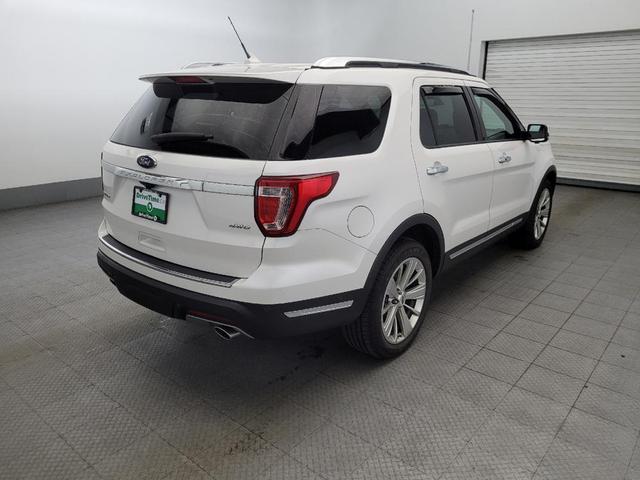 Photo of 2018 White Platinum Metallic Tri-Coat Ford Explorer