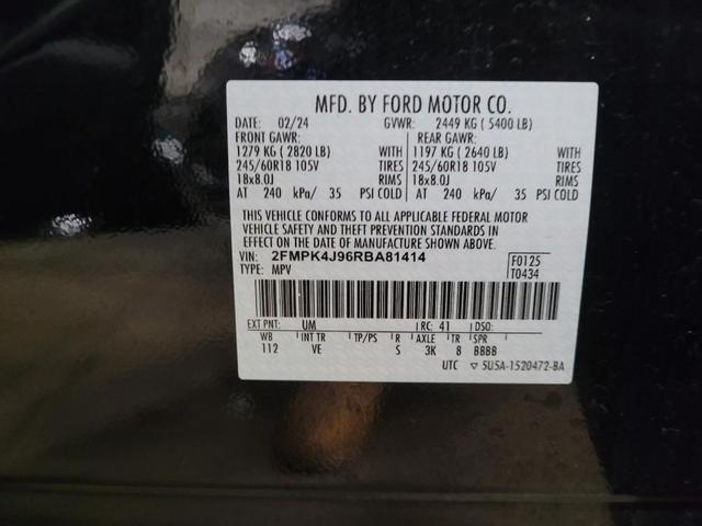 Photo of 2024 Agate Black Metallic Ford Edge