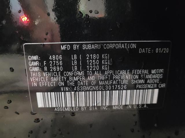 Photo of 2020 Crystal Black Silica Subaru Legacy
