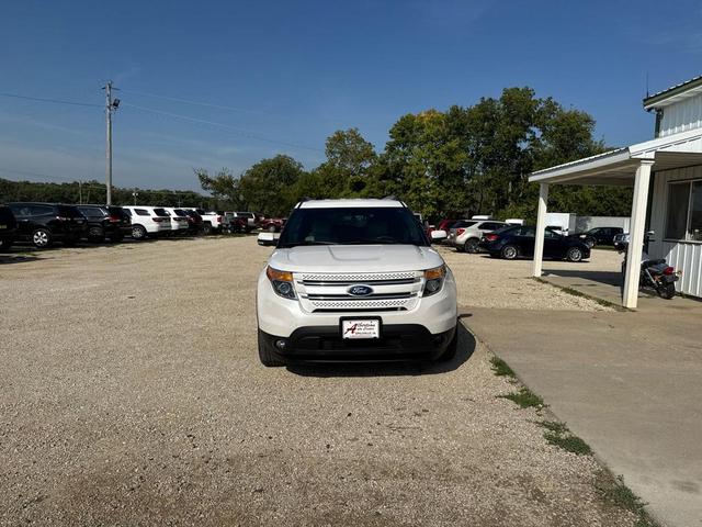 Photo of 2014 White Platinum Metallic Tri-Coat Ford Explorer