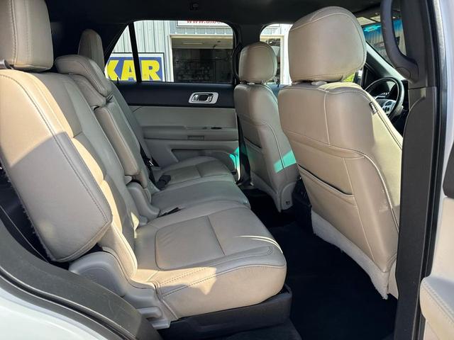 Photo of 2014 White Platinum Metallic Tri-Coat Ford Explorer