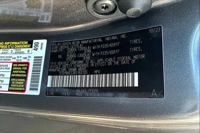 Photo of 2024 Predawn Gray Mica Toyota Sienna