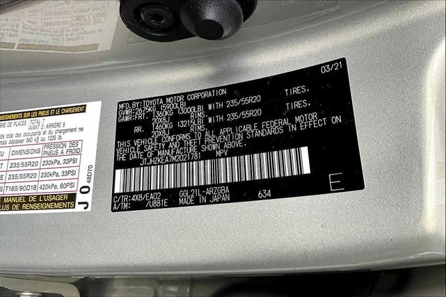 Photo of 2021 Moonbeam Beige Metallic Lexus RX 350L