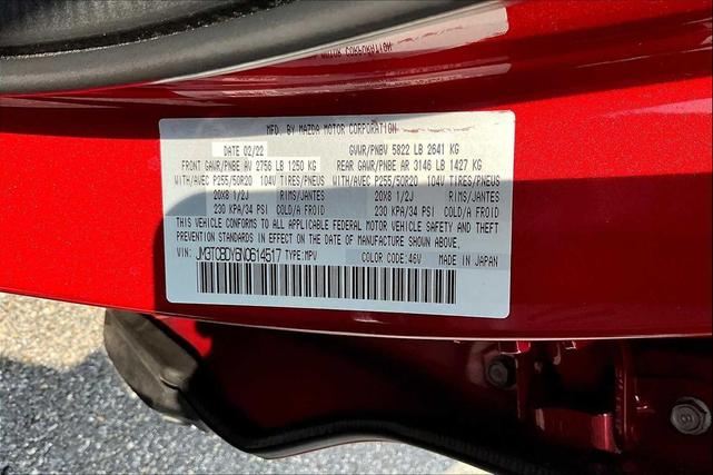 Photo of 2022 Soul Red Crystal Metallic Mazda CX-9