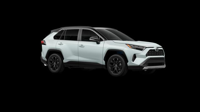 Photo of 2025 White Toyota RAV4 Hybrid