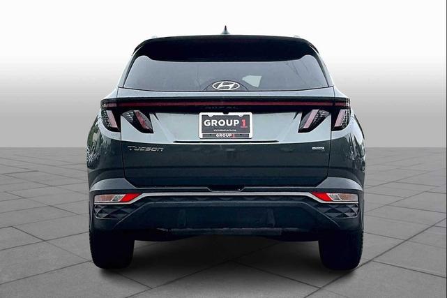 Photo of 2022 Amazon Gray Hyundai TUCSON