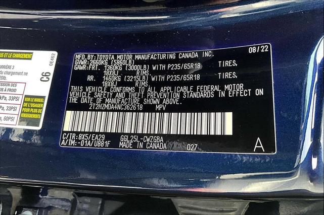 Photo of 2022 Nightfall Mica Lexus RX 350