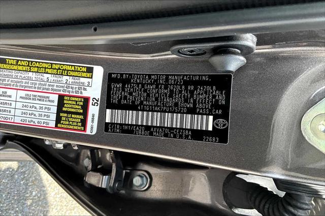 Photo of 2023 Predawn Gray Mica Toyota Camry