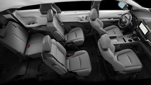 Photo of 2025 Midnight Black Metallic Toyota Sienna