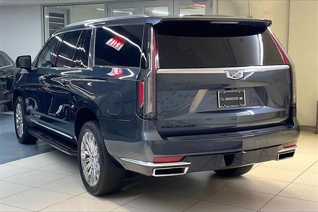 Photo of 2021 Shadow Metallic Cadillac Escalade ESV