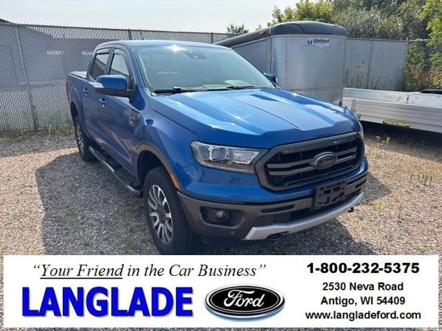 Photo of 2019 Lightning Blue Ford Ranger