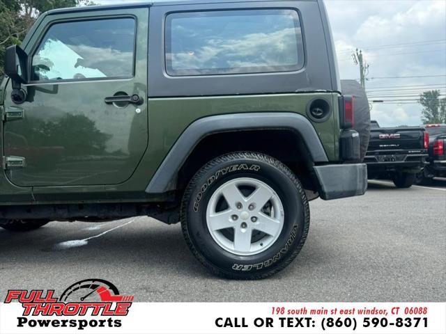 Photo of 2007 Jeep Green Metallic Clearcoat/Black Hard Top Jeep Wrangler