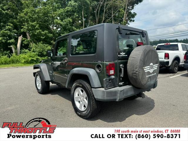 Photo of 2007 Jeep Green Metallic Clearcoat/Black Hard Top Jeep Wrangler