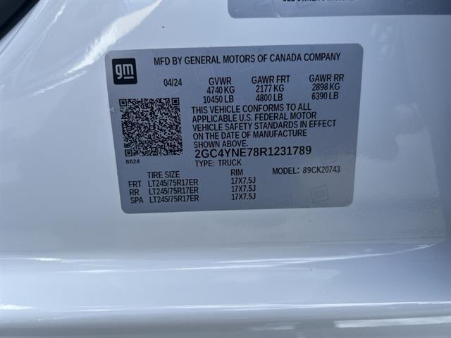 Photo of 2024 Summit White Chevrolet Silverado 2500