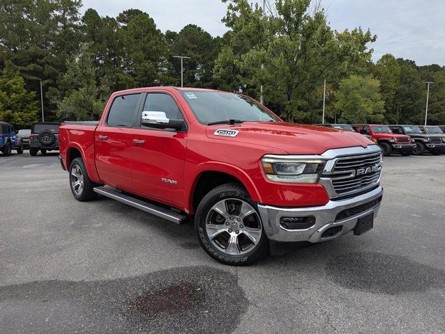 Photo of 2021 Flame Red Clearcoat RAM 1500