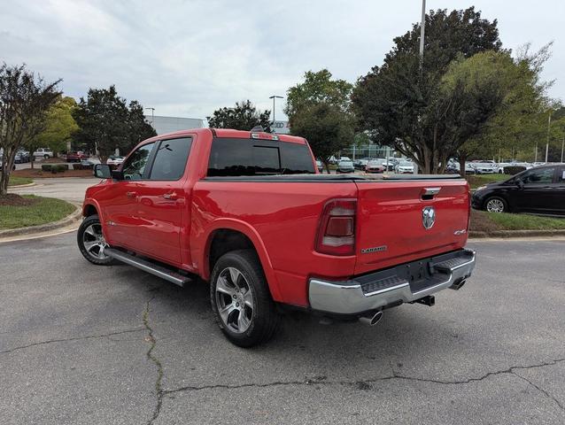 Photo of 2021 Flame Red Clearcoat RAM 1500