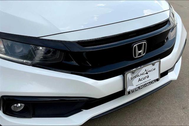Photo of 2019 Platinum White Pearl Honda Civic