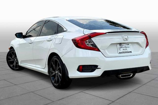 Photo of 2019 Platinum White Pearl Honda Civic