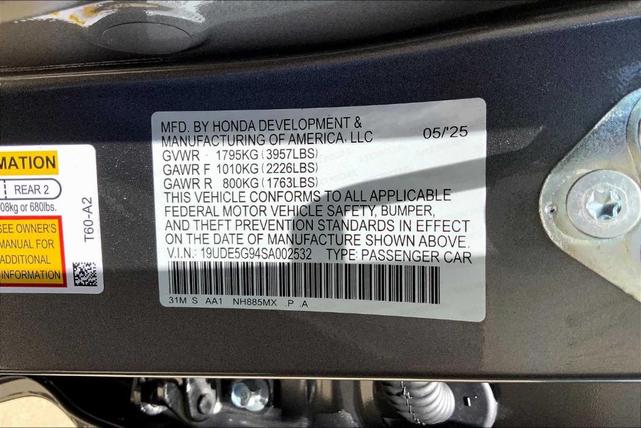 Photo of 2025 Gray Acura Integra