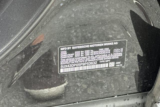 Photo of 2023 Dark Graphite Metallic BMW X3