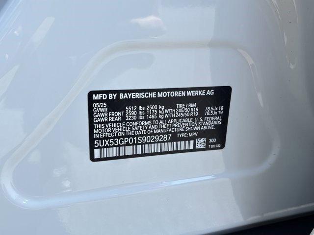 Photo of 2025 Alpine White BMW X3