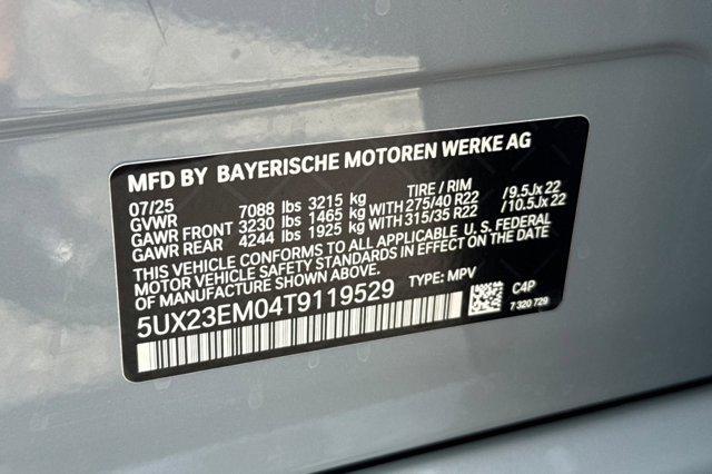 Photo of 2026 Brooklyn Grey Metallic BMW X7
