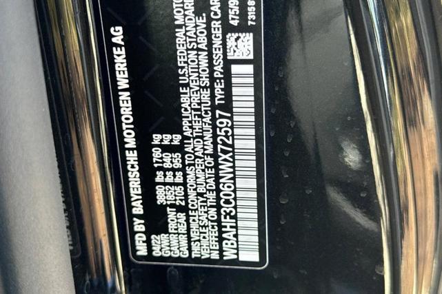 Photo of 2022 Black Sapphire Metallic BMW Z4