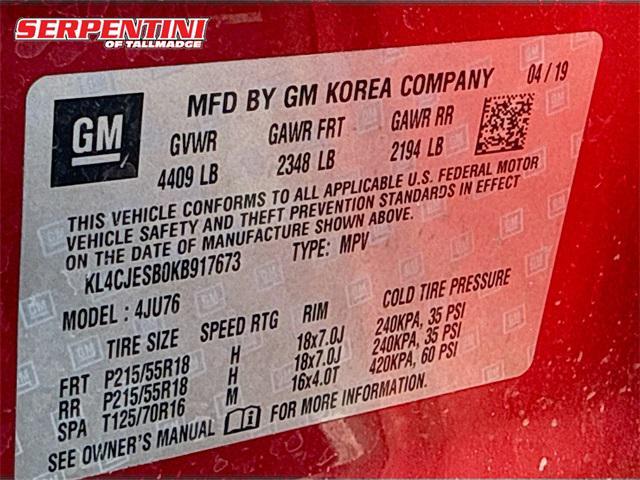 Photo of 2019 Winterberry Red Metallic Buick Encore