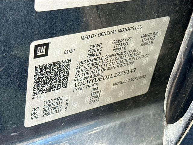 Photo of 2020 Shadow Gray Metallic Chevrolet Silverado 1500