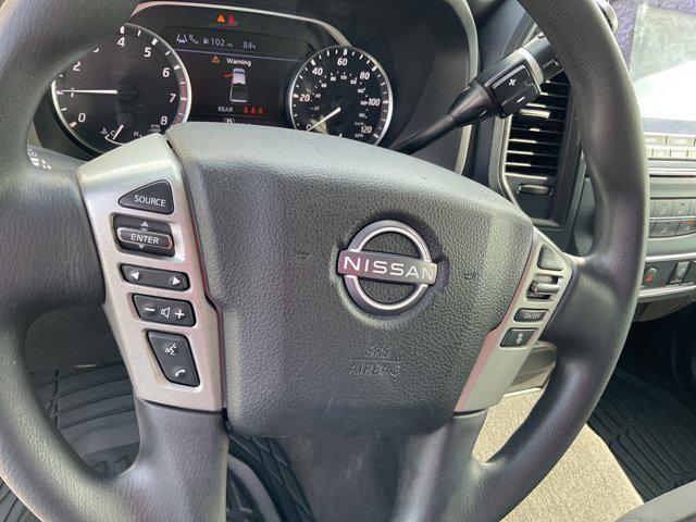 Photo of 2023 Glacier White Nissan Titan