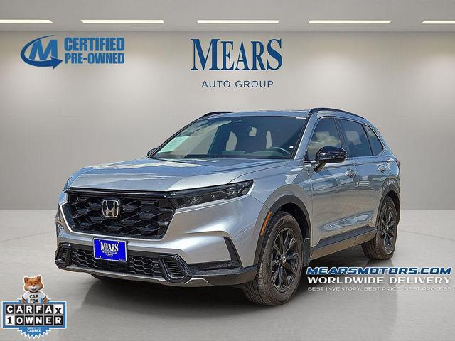 Photo of 2025 Solar Silver Metallic Honda CR-V Hybrid