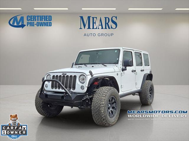 2018 Jeep Wrangler Jk Unlimited