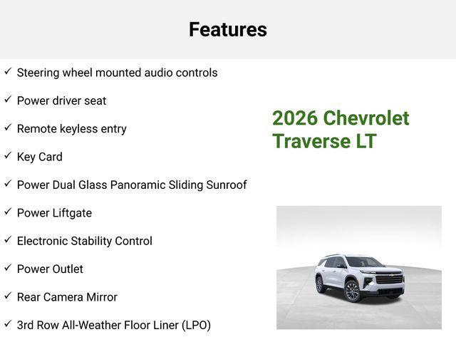 Photo of 2026 Summit White Chevrolet Traverse