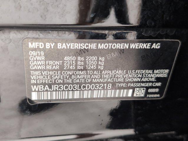 Photo of 2020 Jet Black BMW 530