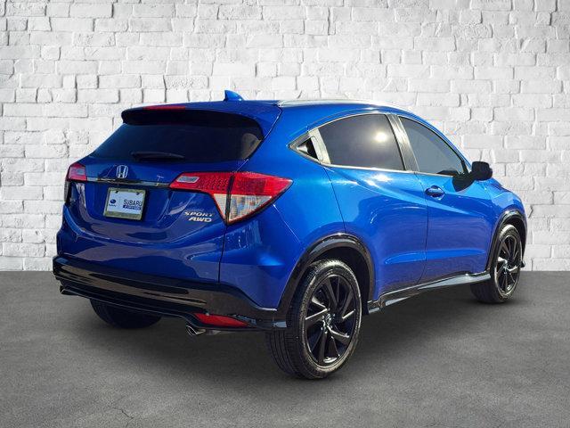 Photo of 2022 Aegean Blue Metallic Honda HR-V