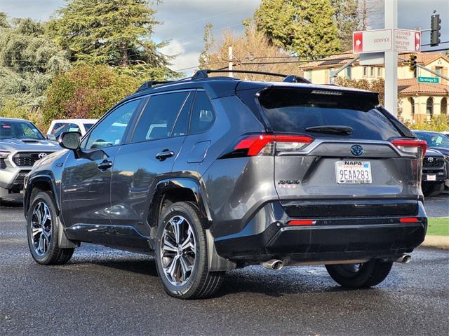 Photo of 2021 Silver Sky Metallic w/Midnight Black Roof Toyota RAV4 Prime