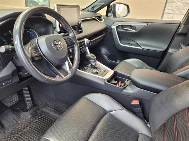 Photo of 2021 Silver Sky Metallic w/Midnight Black Roof Toyota RAV4 Prime