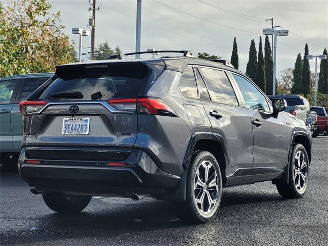 Photo of 2021 Silver Sky Metallic w/Midnight Black Roof Toyota RAV4 Prime