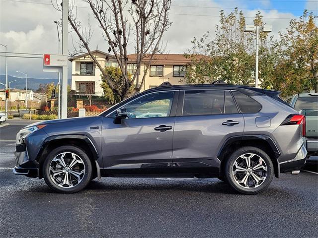 Photo of 2021 Silver Sky Metallic w/Midnight Black Roof Toyota RAV4 Prime