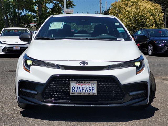 Photo of 2021 White Toyota Corolla