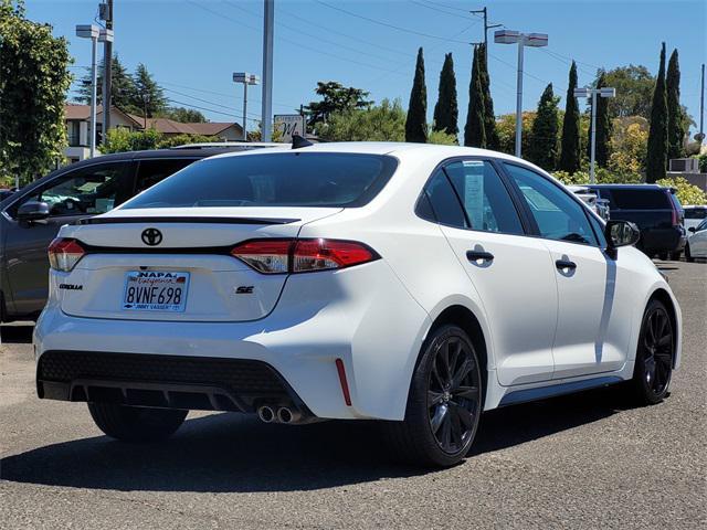 Photo of 2021 White Toyota Corolla