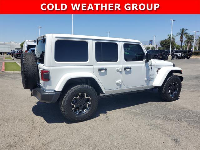 Photo of 2022 White Jeep Wrangler Unlimited 4xe