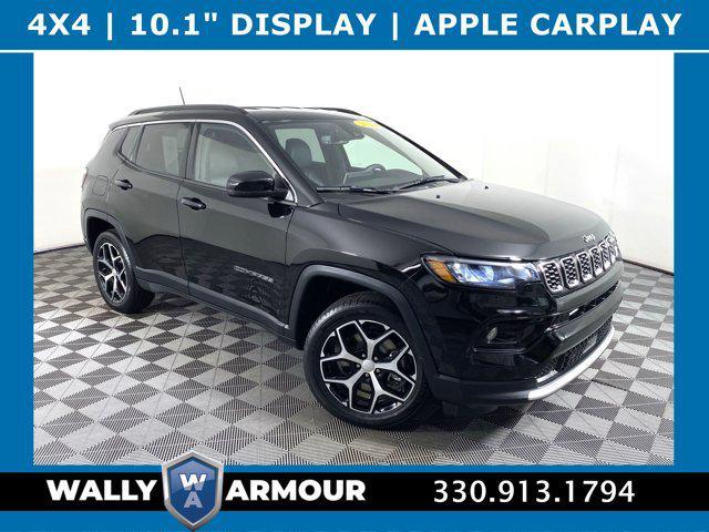 Photo of 2024 Diamond Black Crystal Pearlcoat Jeep Compass