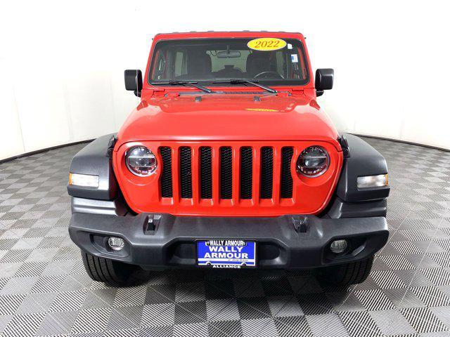 Photo of 2022 Firecracker Red Clearcoat Jeep Wrangler Unlimited