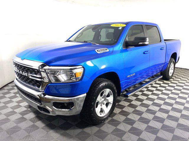 Photo of 2022 Hydro Blue Pearlcoat RAM 1500