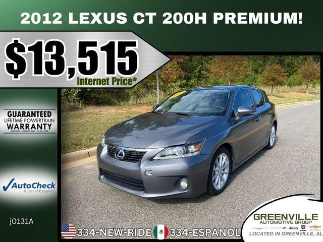 2012 Lexus Ct 200h