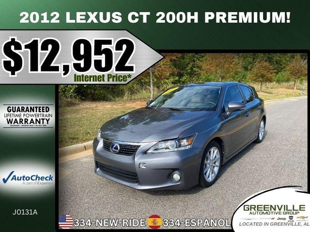 2012 Lexus Ct 200h